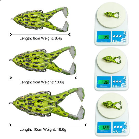 ❄️ Winter Sale-40% OFF🐠GOTURE Frog Fishing Lure 3 sizes