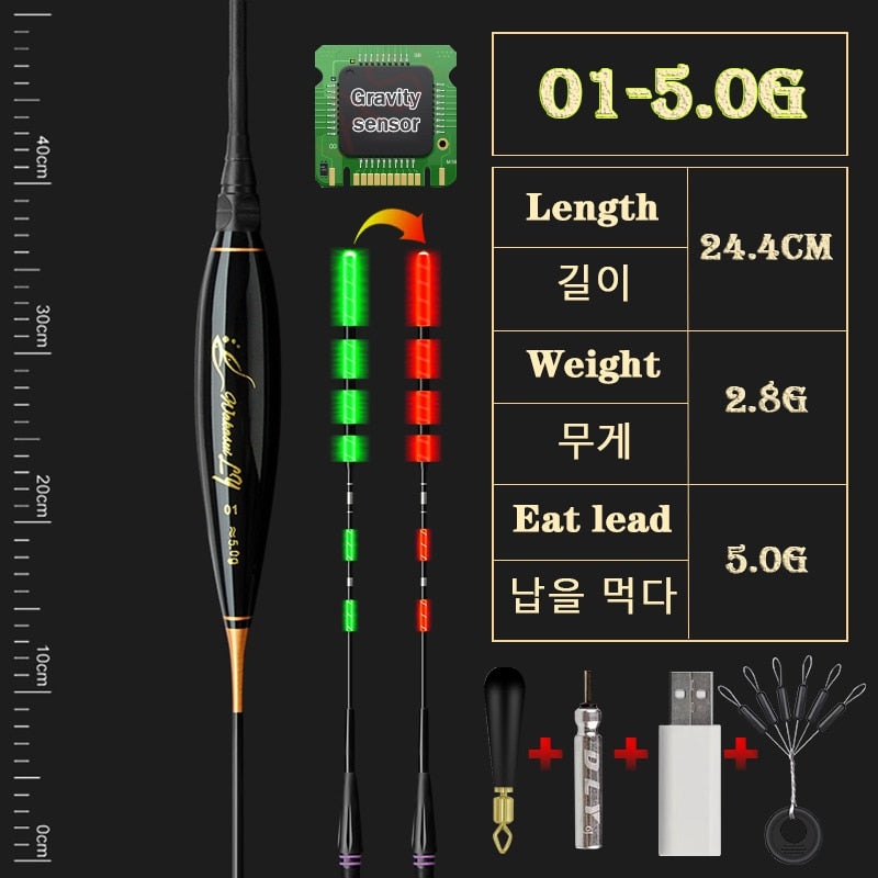 Load image into Gallery viewer, Night Fishing Float with Gravity Sensor
