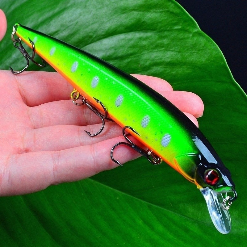 Load image into Gallery viewer, 1PCS 14cm 18.5g  3D Bionic Minnow Fishing Lure
