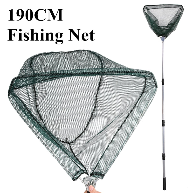 Load image into Gallery viewer, Telescopic Landing Fishing Net
