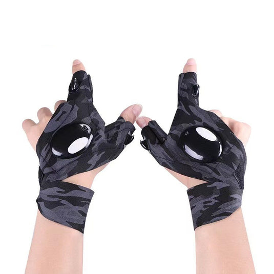 🌸Spring Sale-30% OFF🐠Luminous LED Fishing Light Gloves